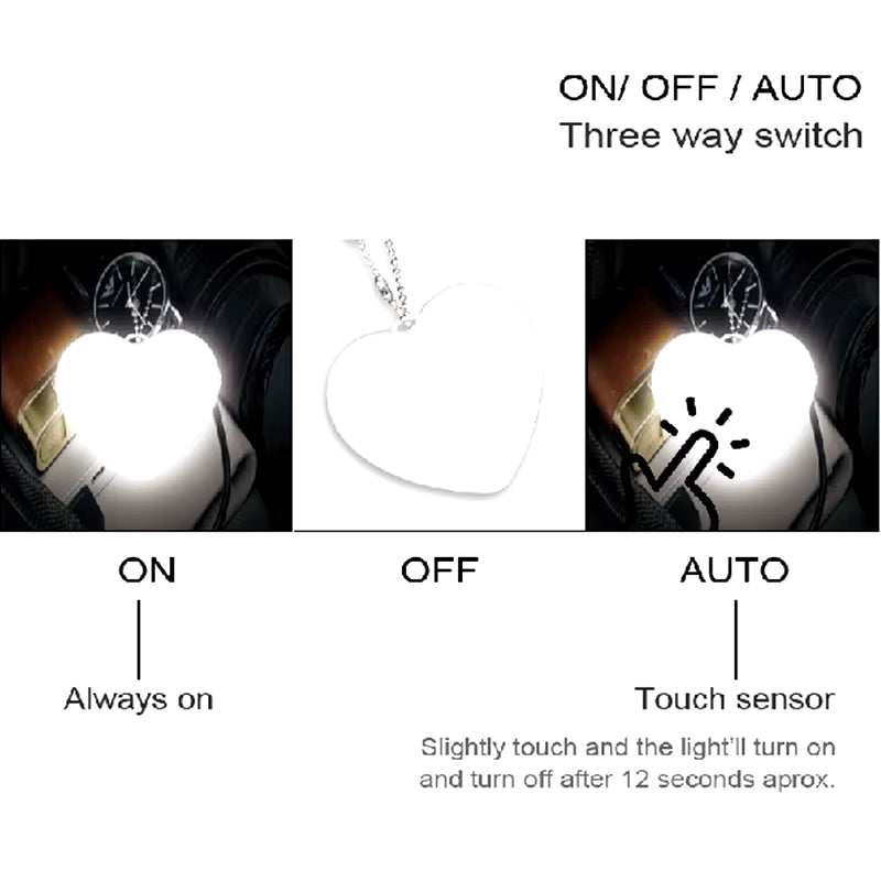 Touch Sensor Handbag Light