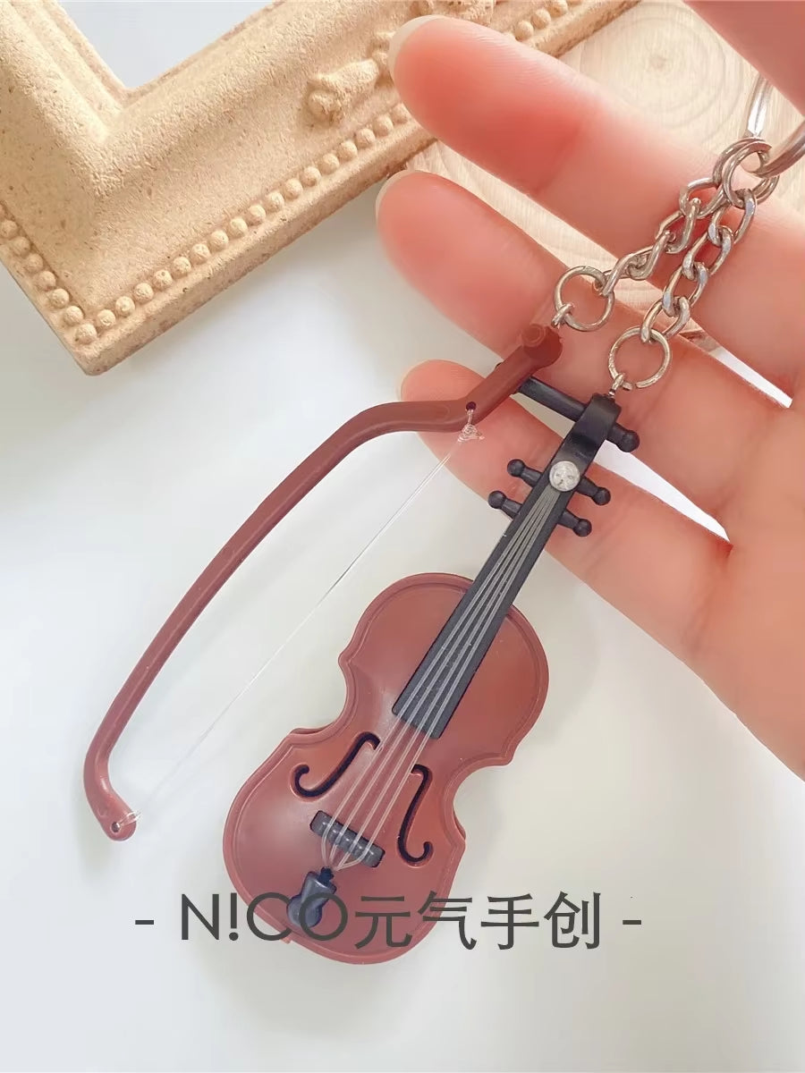 Musical Instrument Key Chain